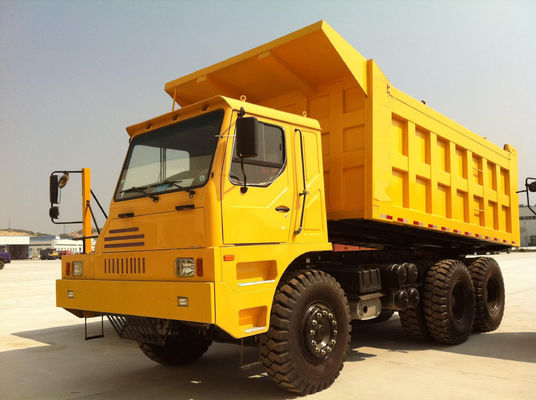 Κίνα Επαγγελματικό φορτηγό απορρίψεων 6x4 βαρέων καθηκόντων, φορτηγό απορρίψεων 50 τόνου 336Hp για τη μεταλλεία προμηθευτής