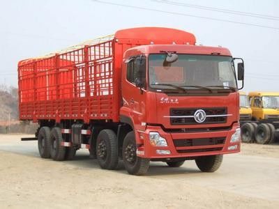 Κίνα Φορτηγό απορρίψεων φορτίου Dongfeng, φορτηγό απορρίψεων LHD/RHD 8x4 για τη μεταφορά των αγαθών προμηθευτής