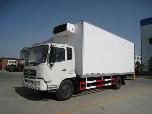Κίνα 4x2 190hp Cargo Van Trailer, ψυκτήρας κατέψυξε το φορτηγό φορτηγών/το φορτηγό κιβωτίων φορτίου προμηθευτής