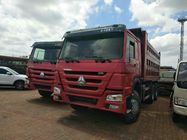 Κίνα Tipper από δεύτερο χέρι κόκκινου χρώματος φορτηγά, 2$ο GCC φορτηγών απορρίψεων χεριών εγκεκριμένο εργοστάσιο