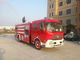 Κόκκινο ειδικής χρήσης πολεμικό όχημα 500L πυρκαγιάς φορτηγών - 7000L με άριστο Gradeability προμηθευτής