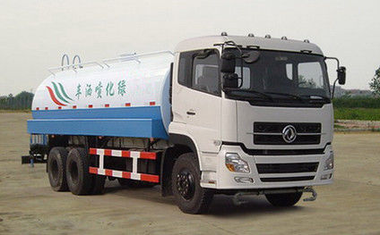 Ειδικής χρήσης φορτηγά Dongfeng φορτηγό βυτιοφόρων νερού 20000 λίτρου με τη δεξαμενή χάλυβα άνθρακα