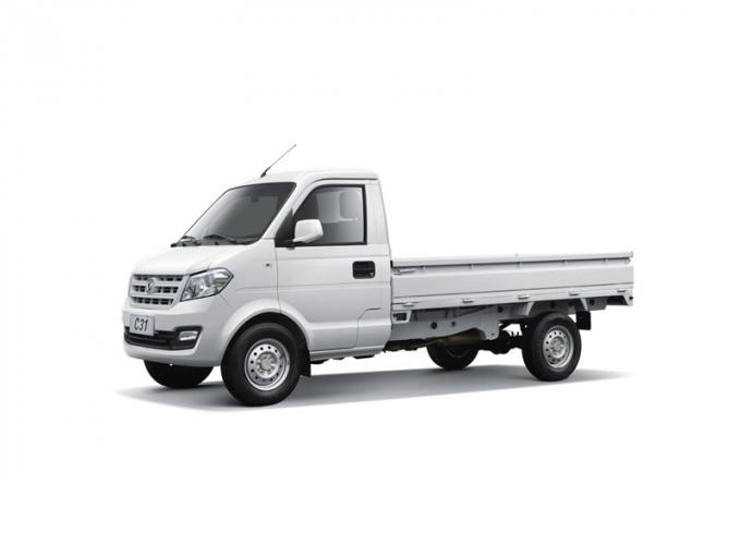 Μικρό φορτηγό φορτίου C31 C32 ελαφρύ φορτηγό φορτίου ικανότητας φόρτωσης 900 κλ με την ενιαία καμπίνα
