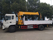 Κίνα 4x2 φορτηγό που τοποθετείται με το γερανό επιχείρηση