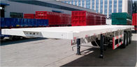Κίνα Ημι φορτηγό ρυμουλκών τριών αξόνων για το υλικό φόρτωσης Q345B εμπορευματοκιβωτίων επιχείρηση